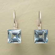 Isabella | Vintage blauer Glasring