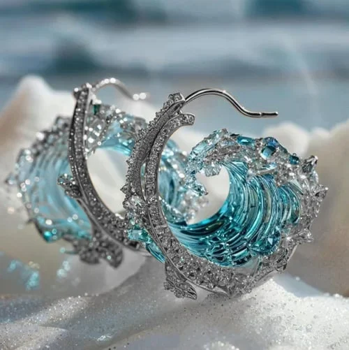 Oceane | Elegante Statement-Ohrringe