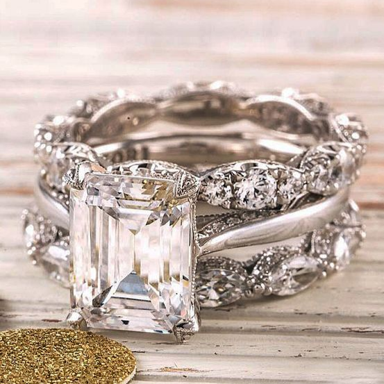 Isabella | Vintage Silber Layering Ring