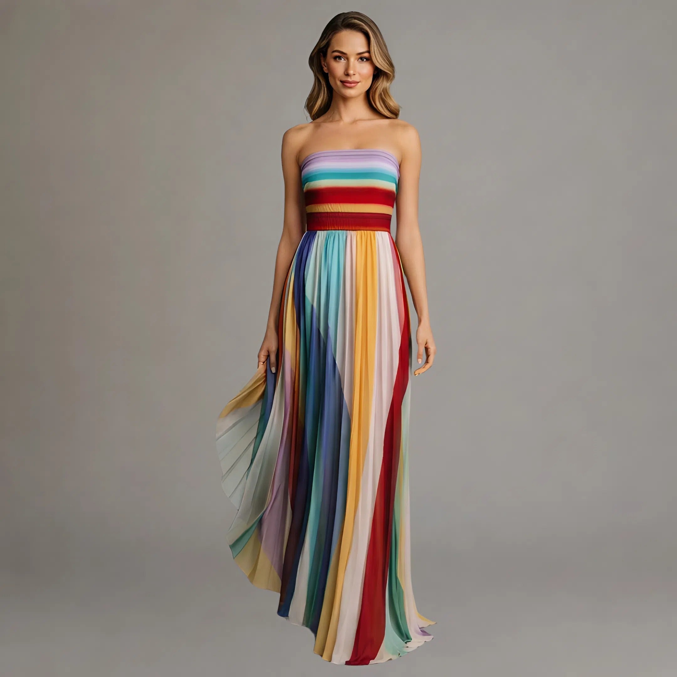 Chantal | Lässiges langes Kleid