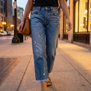 Sanne | Retro-Jeans mit veränderter Passform